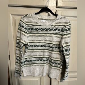 Women’s St Patrick’s Fair Isle Sweater Size M